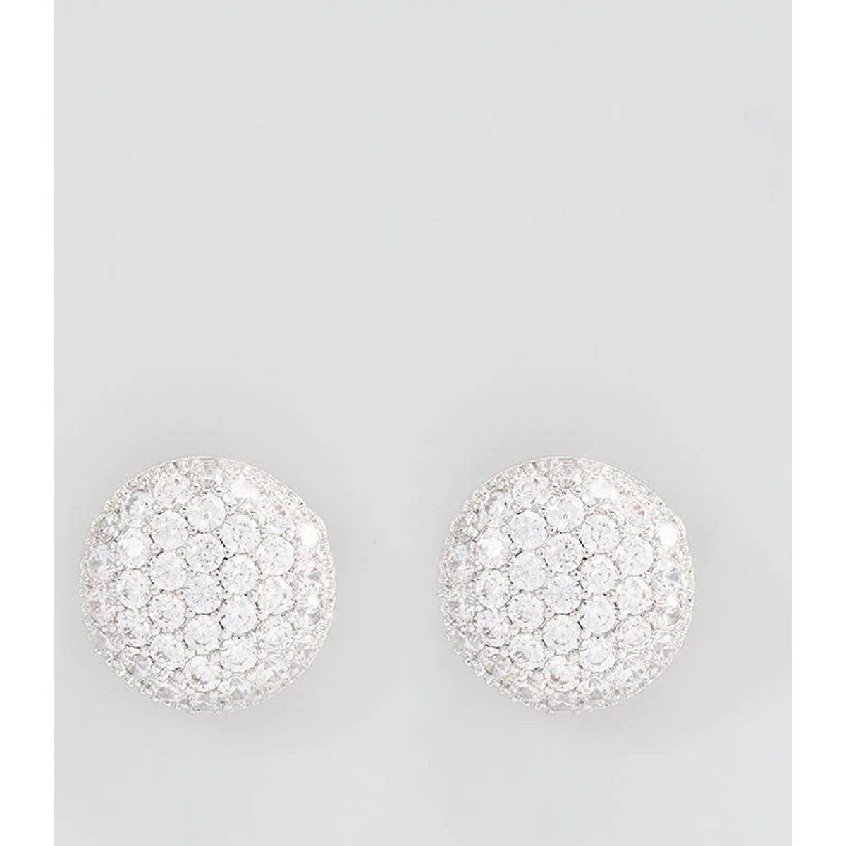 Elegante Kristall-Pave-Ohrstecker