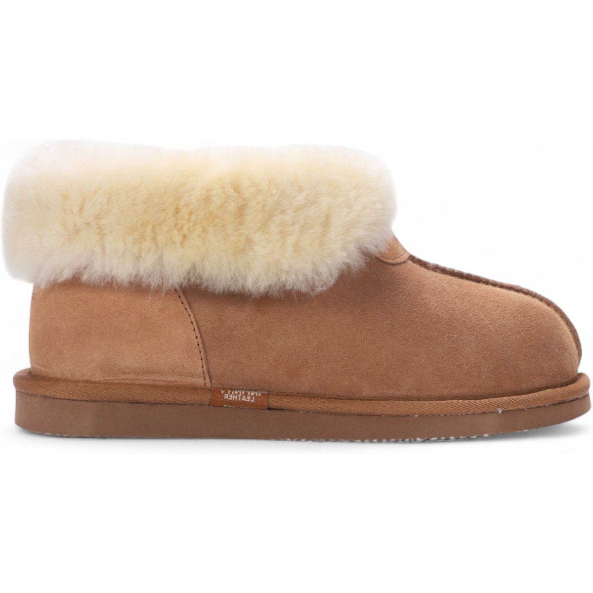 Kuschelige Schaffell-Stiefeletten zum Hineinschlüpfen
