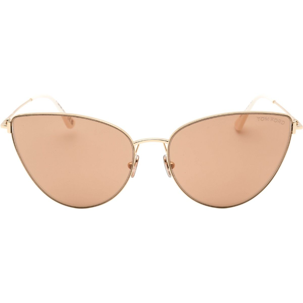 Anais-02 Cat-Eye Metallsonnenbrille