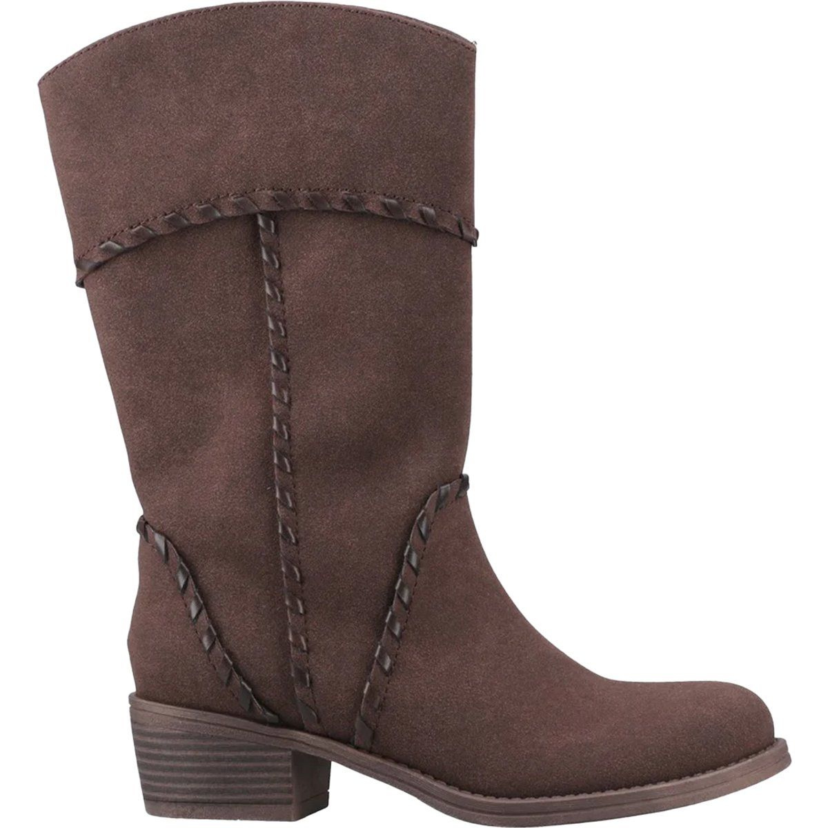 Geflochtene Western-Stiefel in Wadenhöhe
