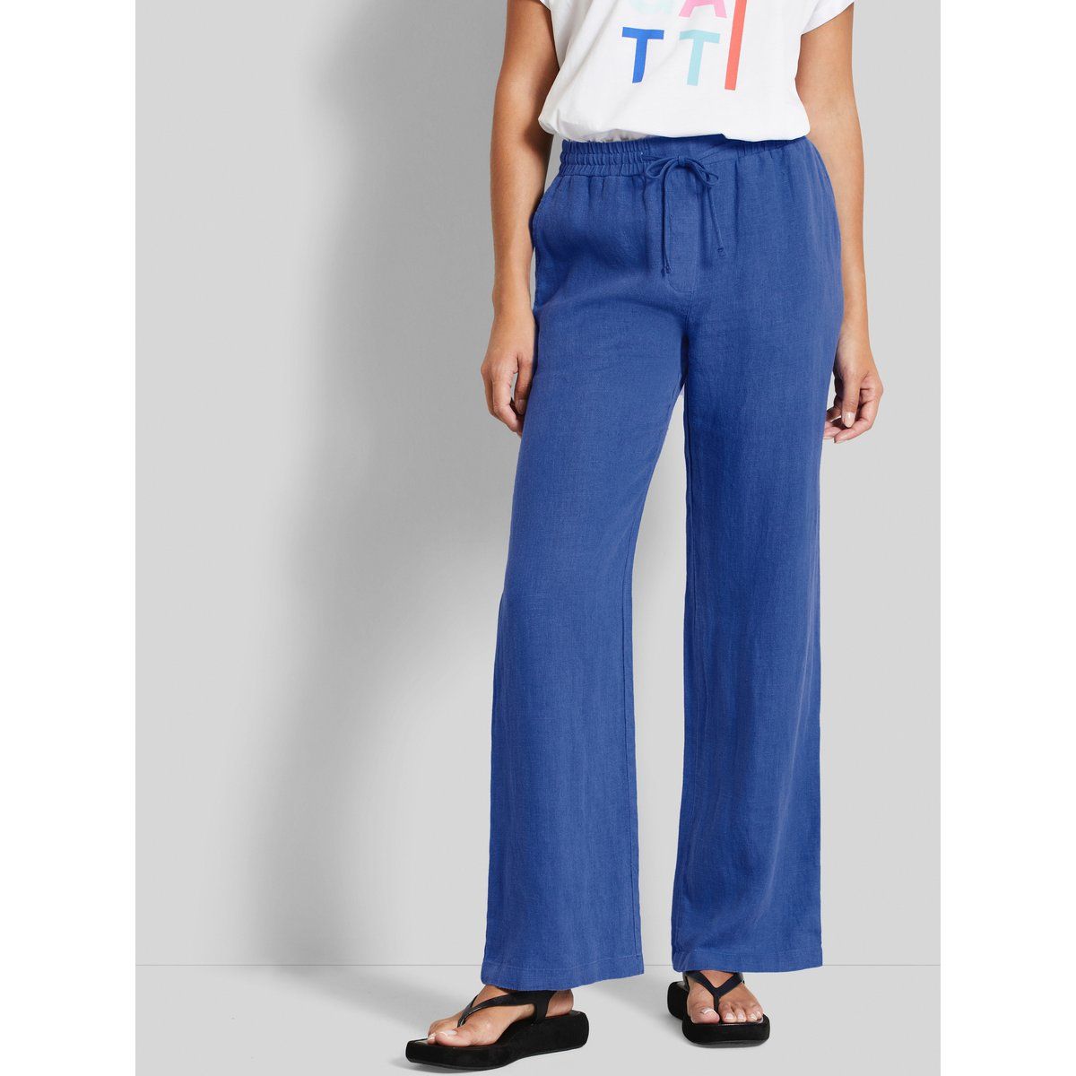 Leichte Lässige Leinenhose
