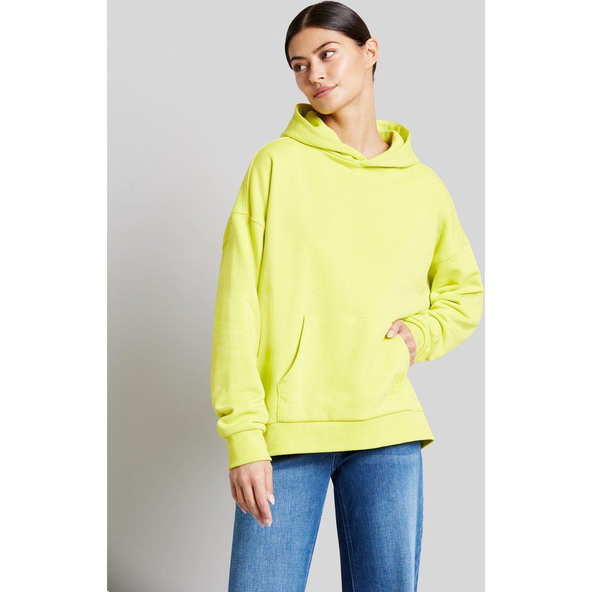 Oversized-Hoodie mit überschnittenen Schultern
