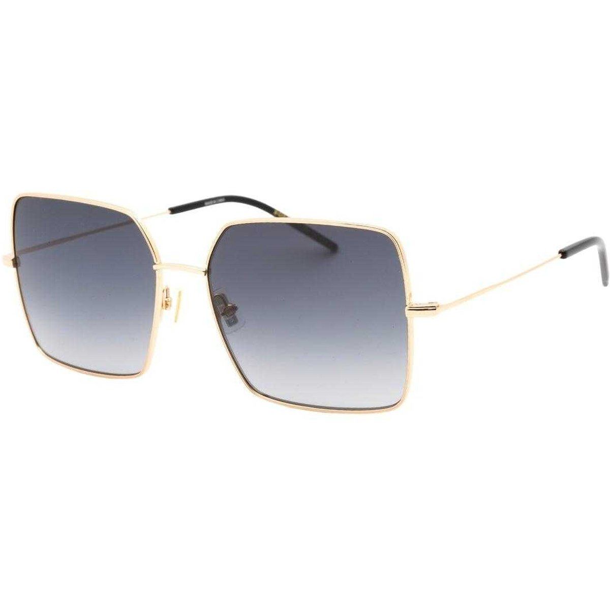 Übergroße geometrische quadratische Sonnenbrille
