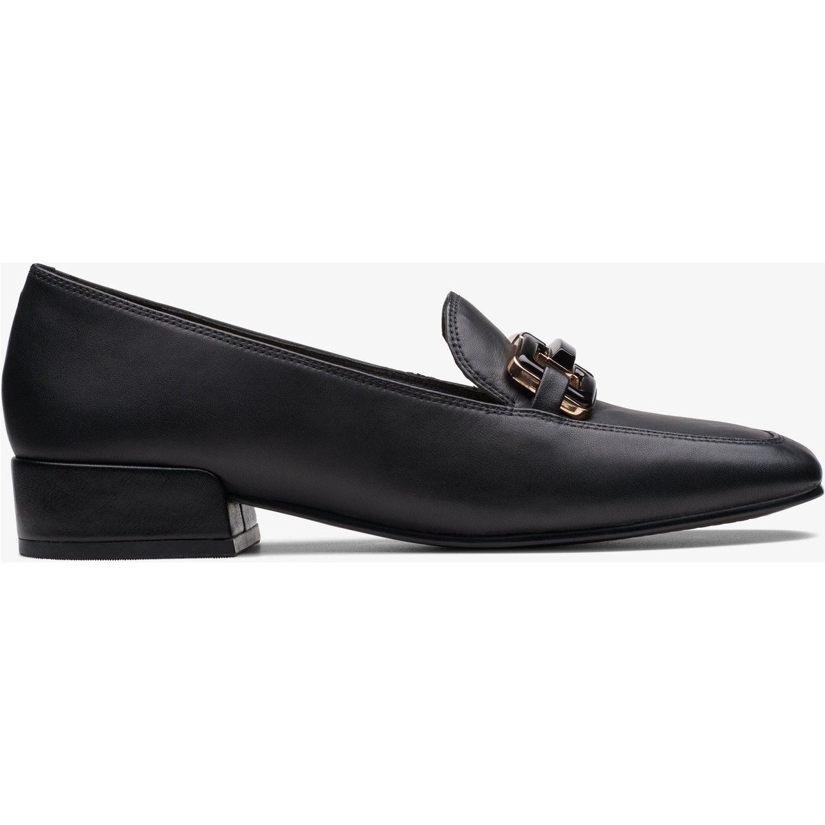 Elegante Leder-Loafer mit Schnalle