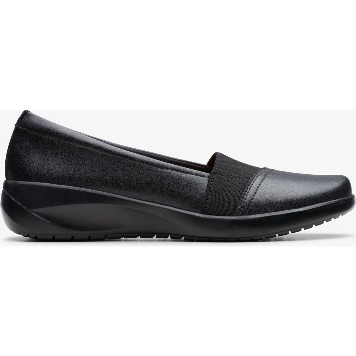 Professioneller Leder-Slipper mit Keilsohle