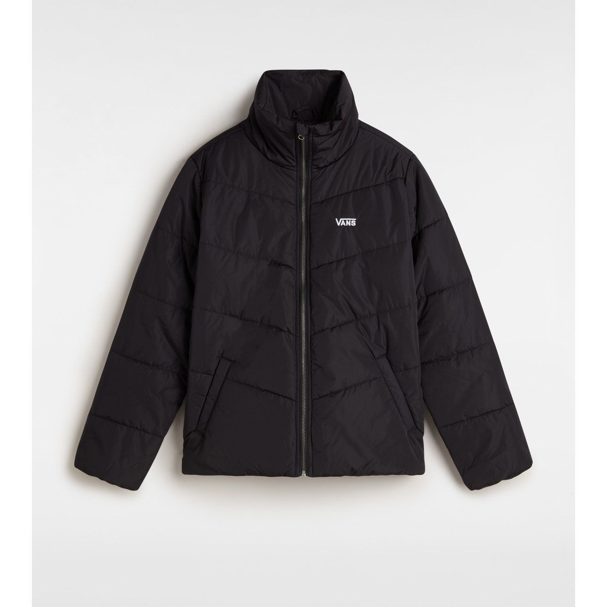 Isolierte Pufferjacke mit Chevron-Steppung