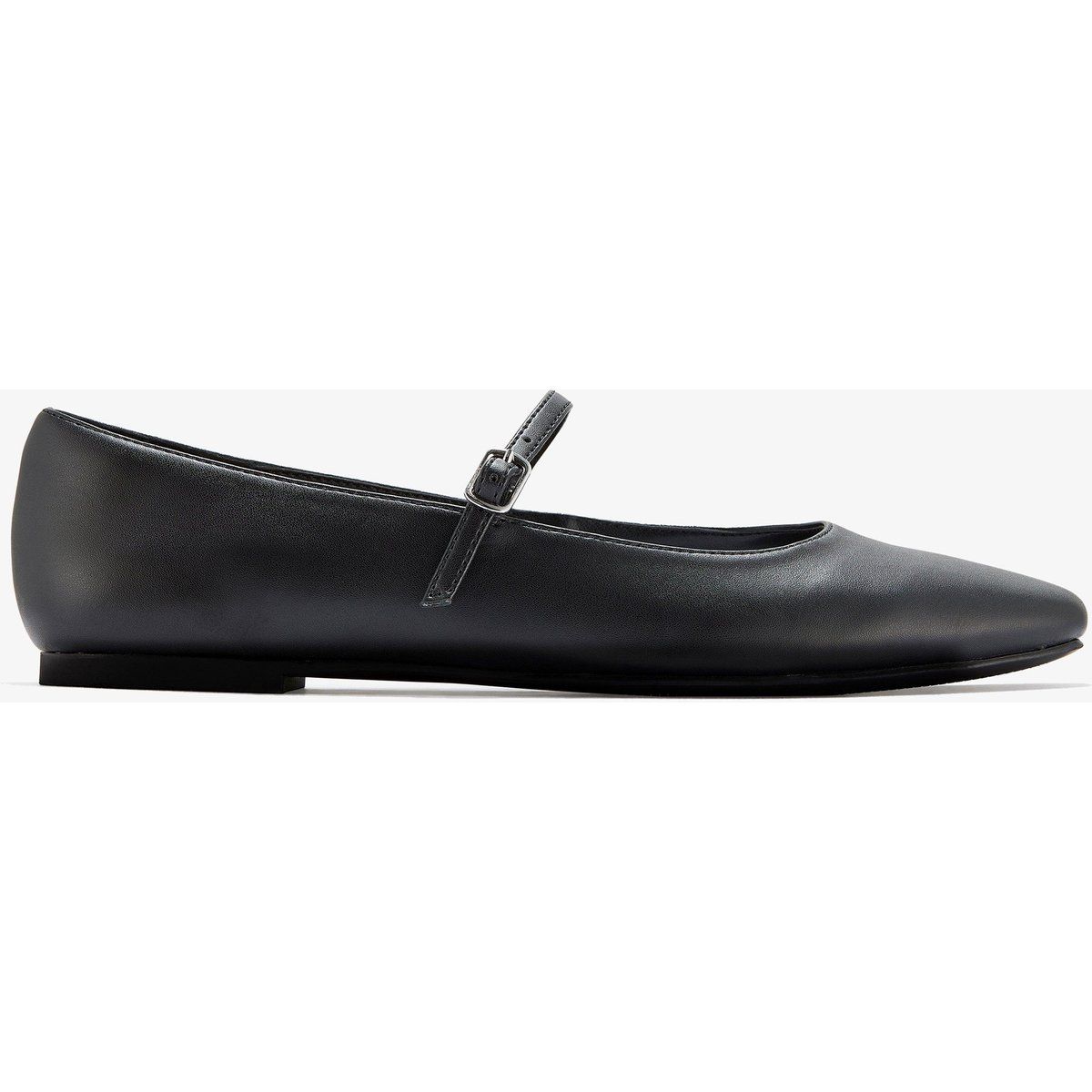 Klassische Mary Jane Lederballerinas