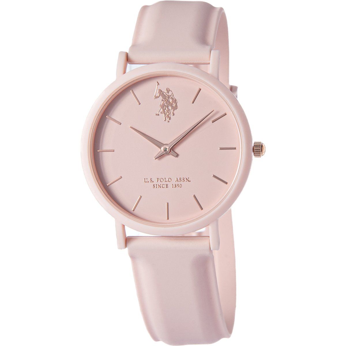 Minimalistische Soft-Touch Silikonarmbanduhr