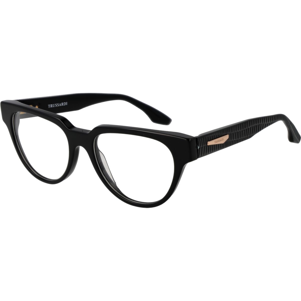 Elegante strukturierte Cateye-Fassung