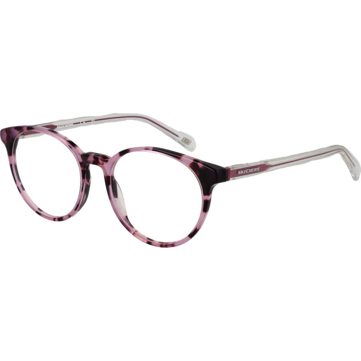 Runde gemusterte Brille