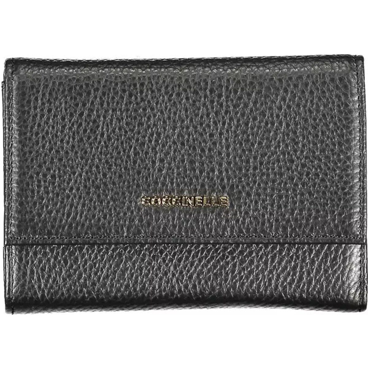 Bi-Fold Portemonnaie aus genarbtem Leder