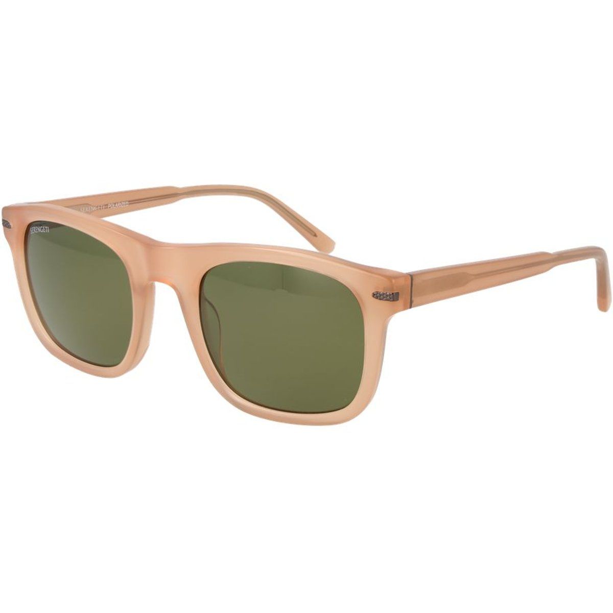 Quadratische Acetat-Sonnenbrille mit Polarisation