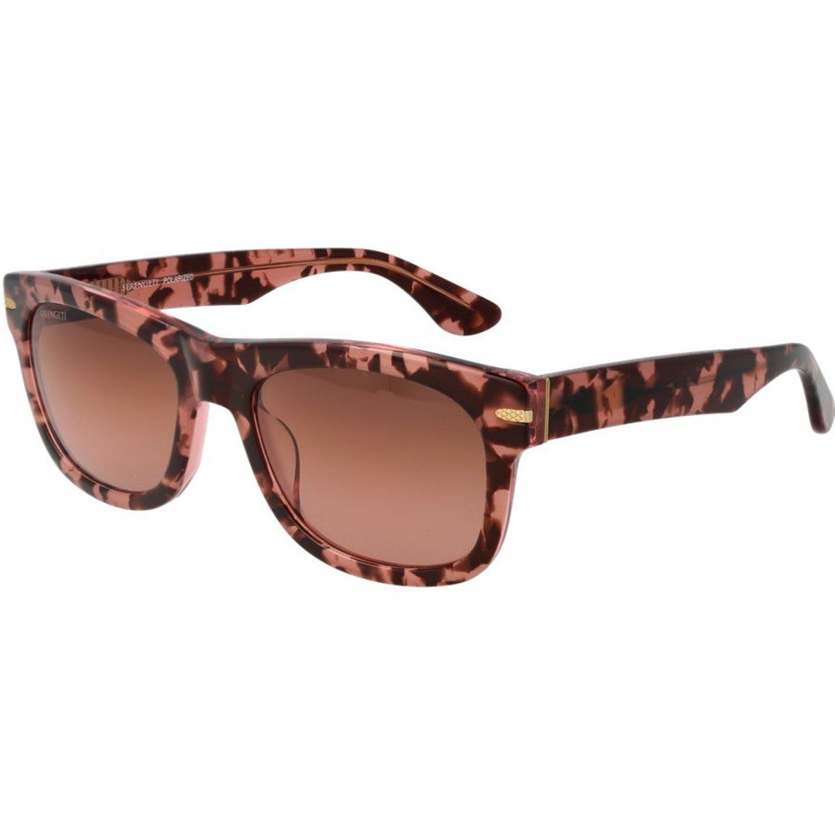 Polarisierte Sonnenbrille mit quadratischem Rahmen