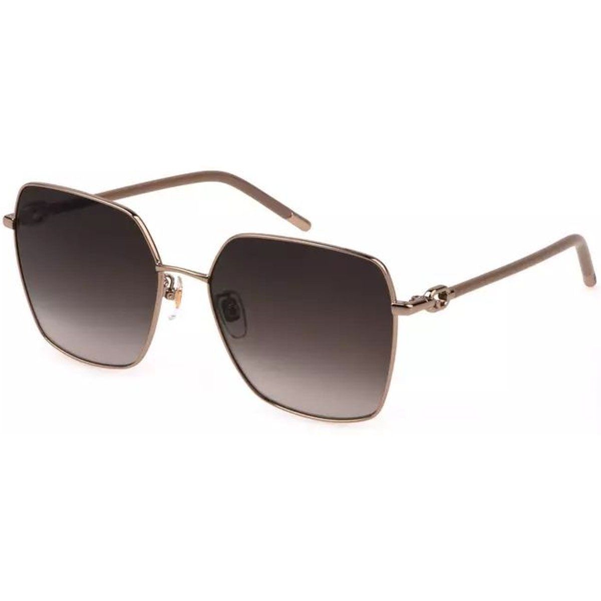 Elegante quadratische Sonnenbrille mit Verlaufsgläsern