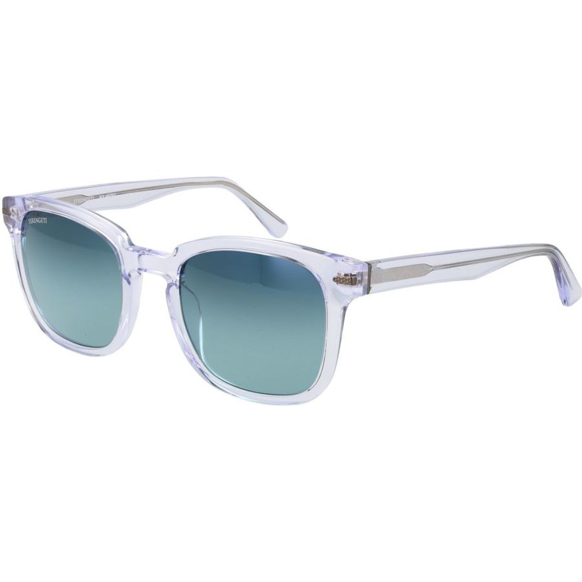 Transparente Polarisierte Sonnenbrille im Quadratrahmen