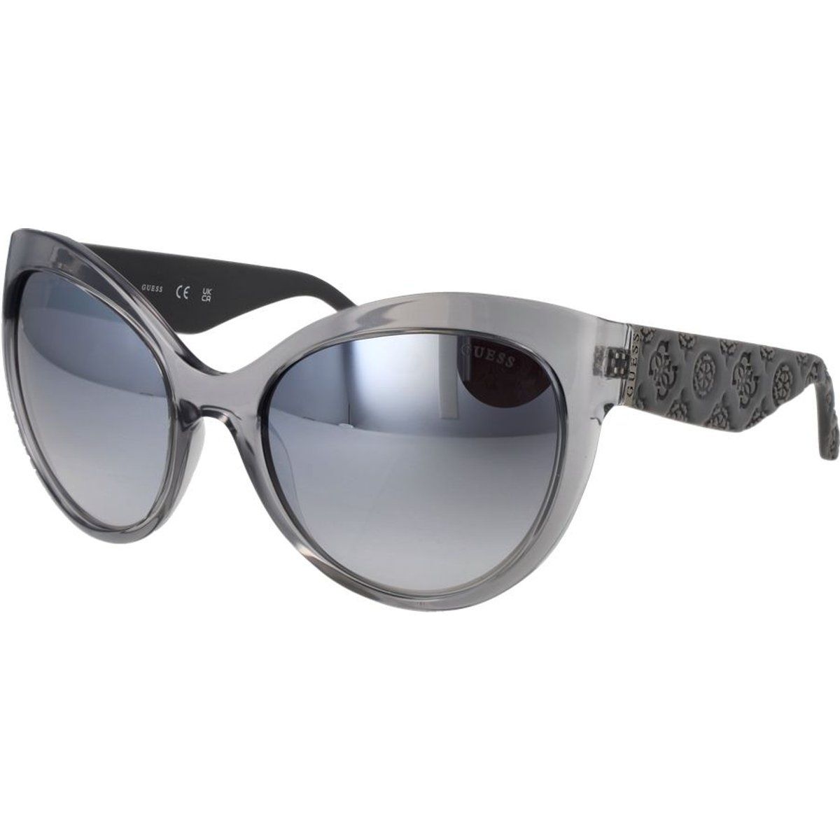 Cat-Eye-Sonnenbrille mit Logo-Bügeln