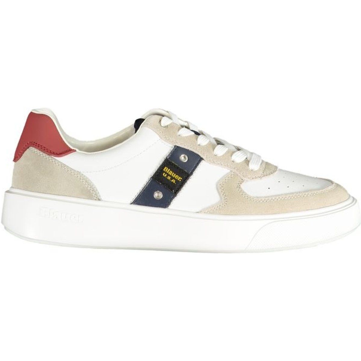 Retro-Sneaker im Materialmix