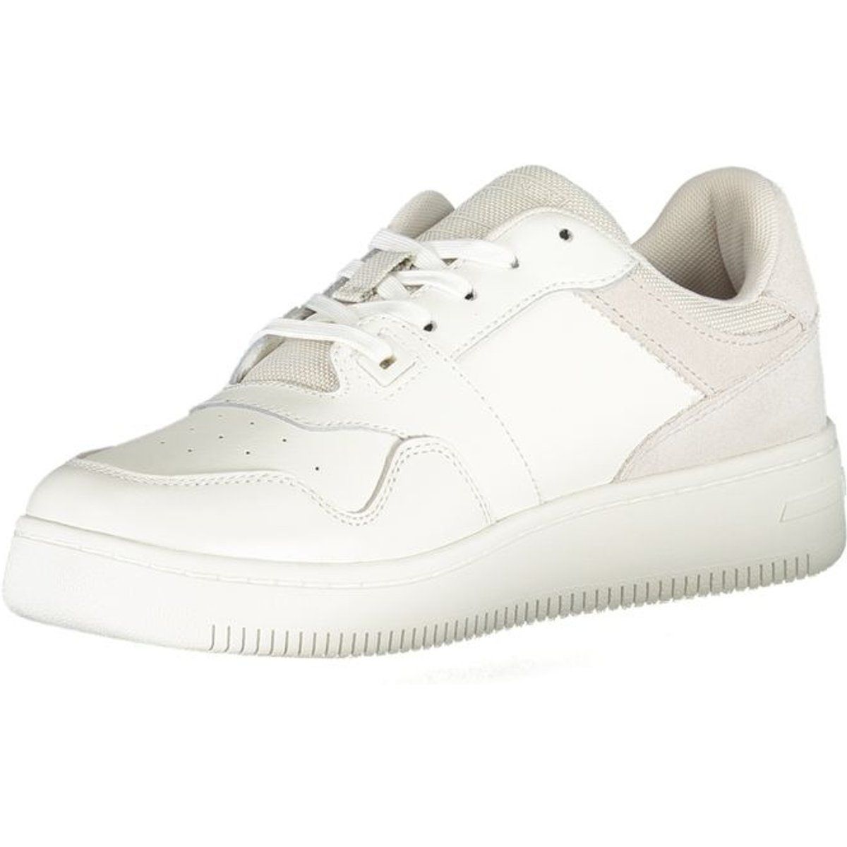 Klassische Plattform-Sneaker aus Leder