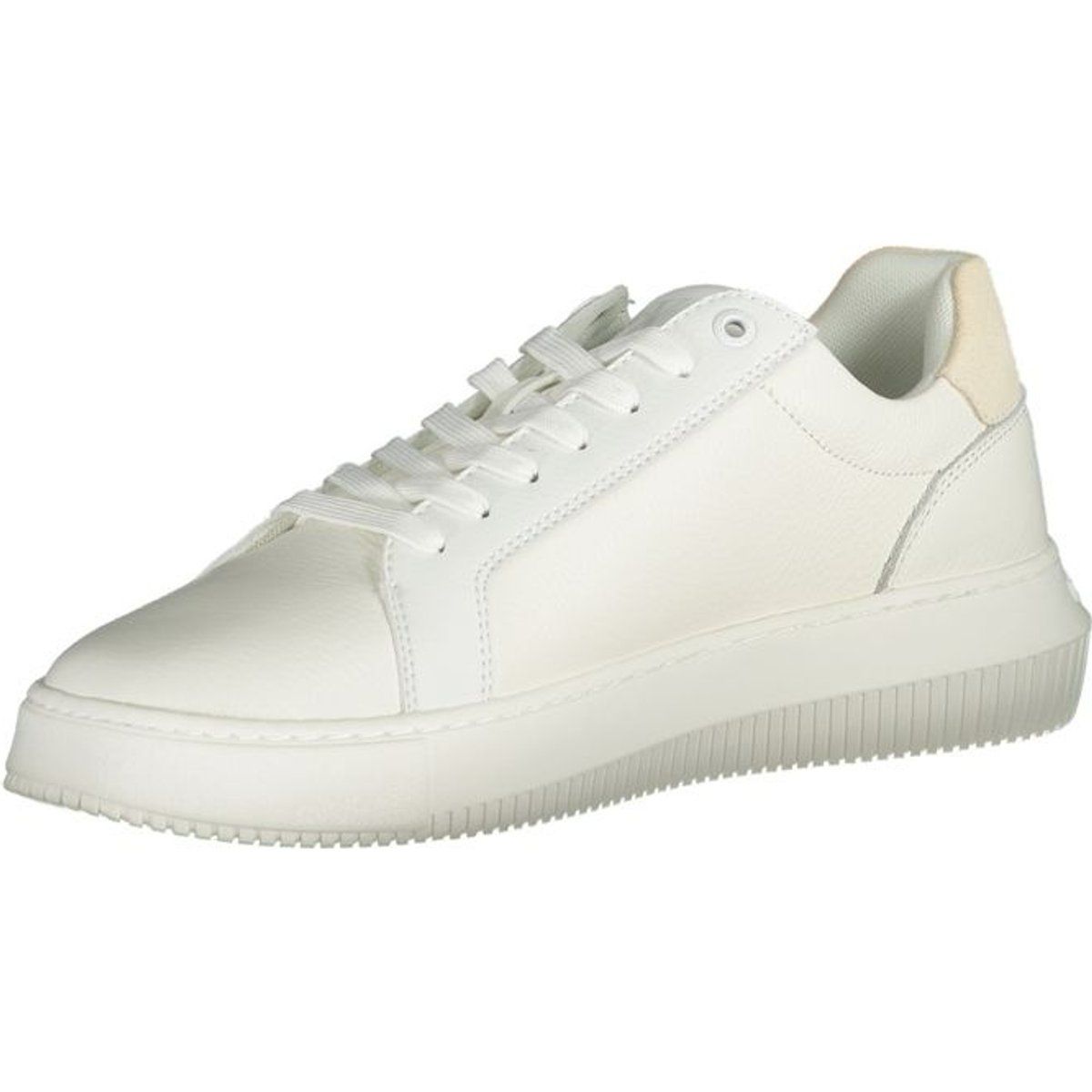 Klassische Leder-Plateau-Sneaker