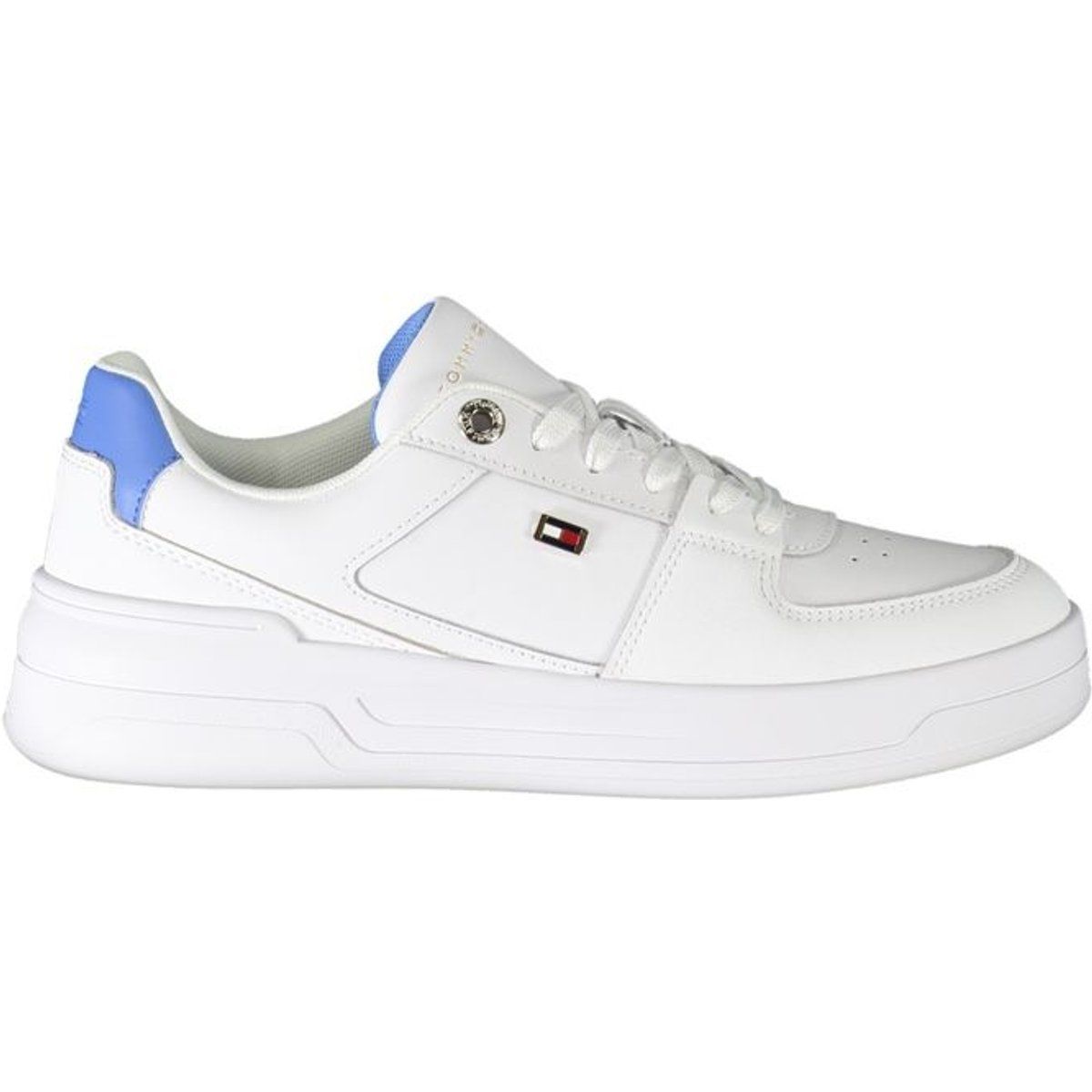 Low-Top Leder-Plateausneaker