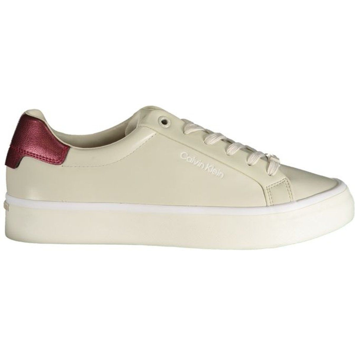 Plateau-Sneaker aus Kunstleder