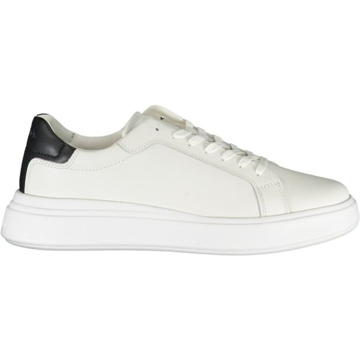 Minimalistische Leder-Plateausneaker