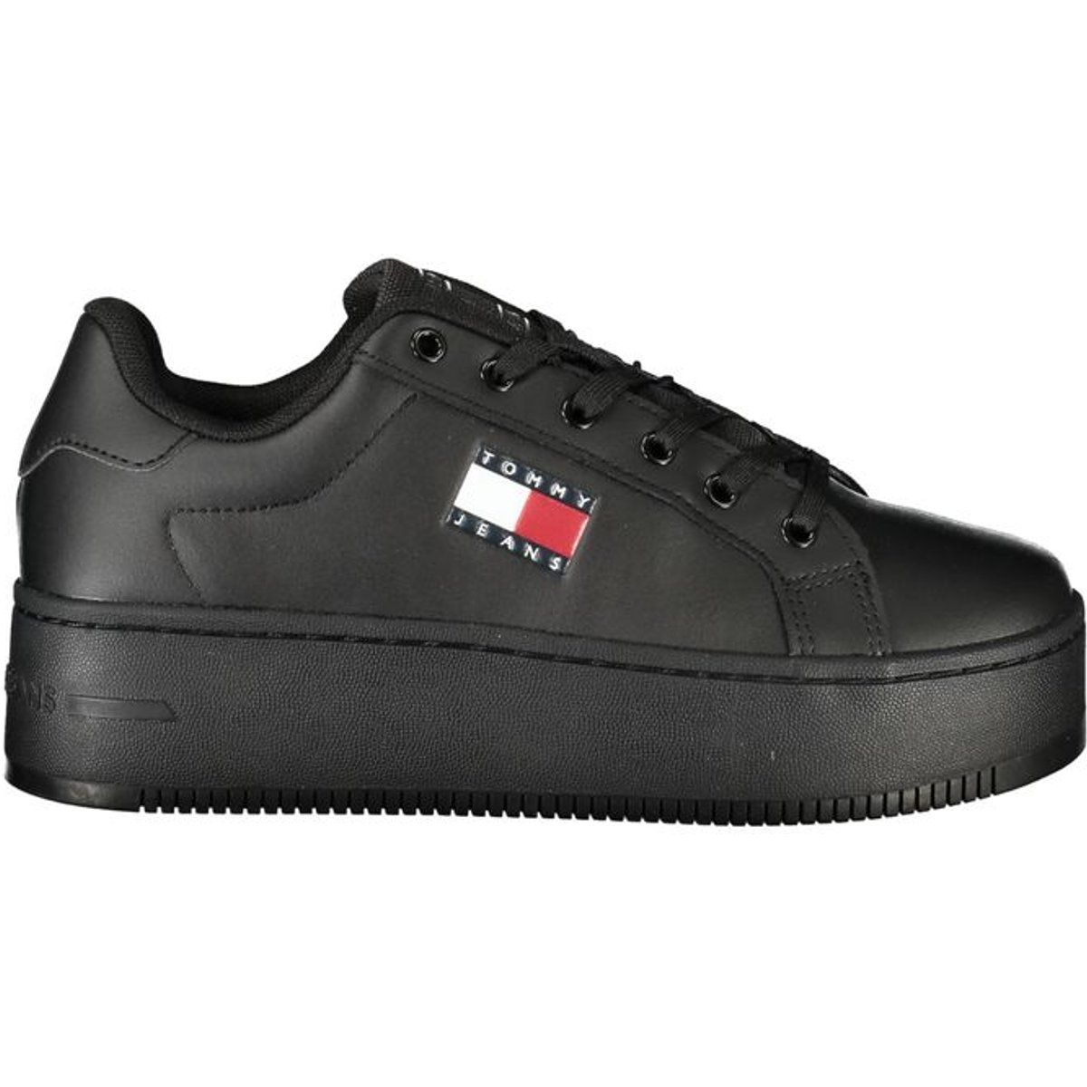 Lace-Up Plateau-Sneaker