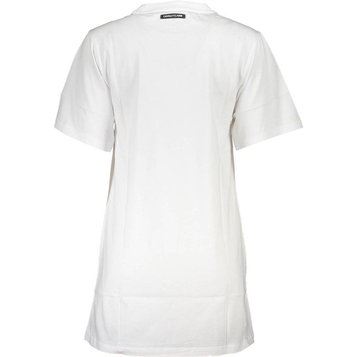 Oversize T-Shirt Kleid mit Rosengrafik