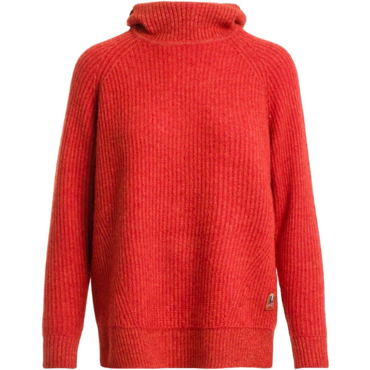 Grobstrick-Hoodie aus Wollmischung