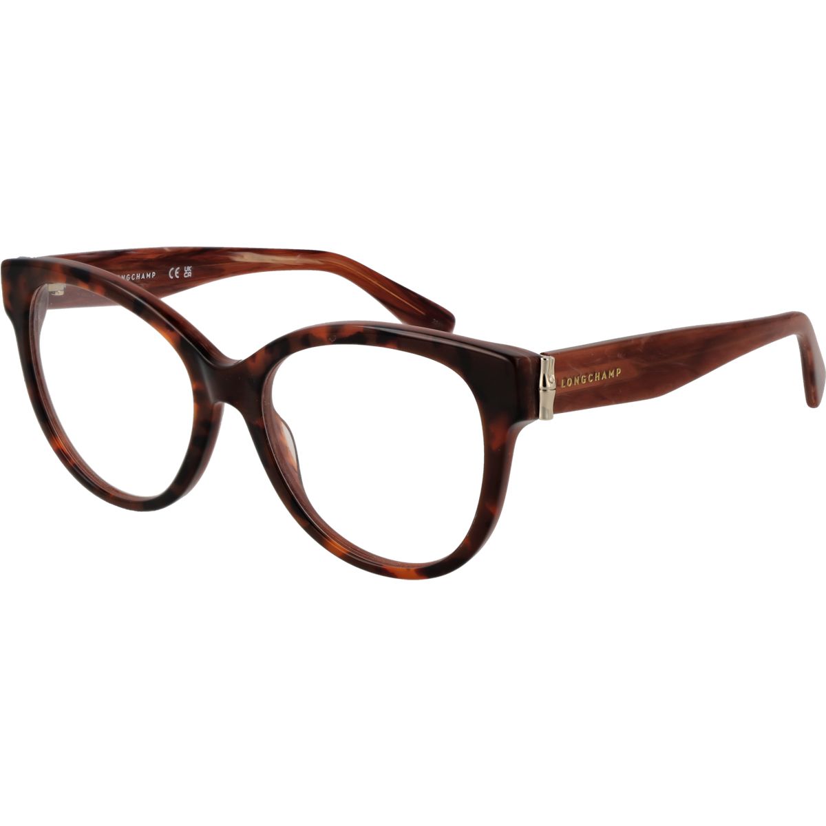 Elegante Cat-Eye Brillenfassung in Schildpatt-Optik