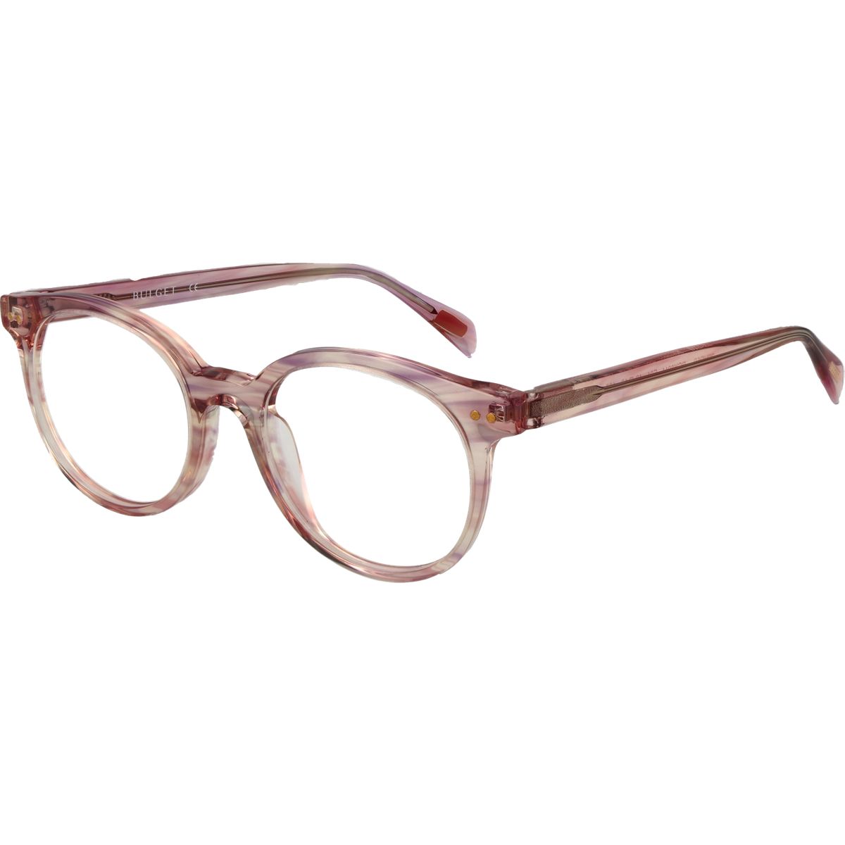 Klassische runde Brille aus Azetat