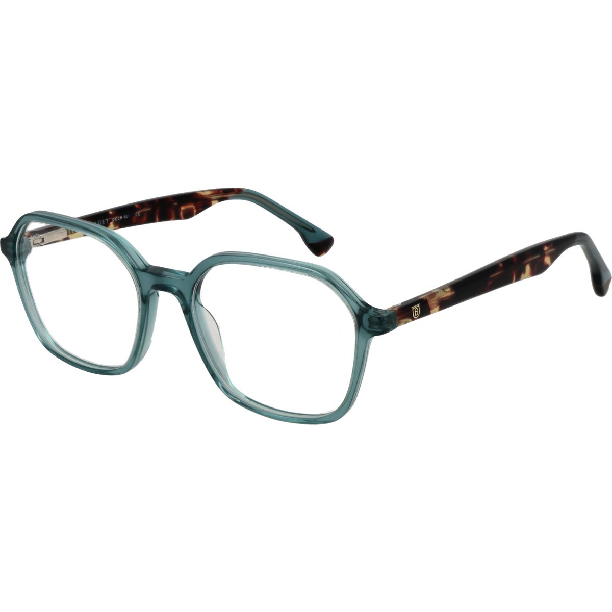 Moderne quadratische Acetat-Brillenfassung