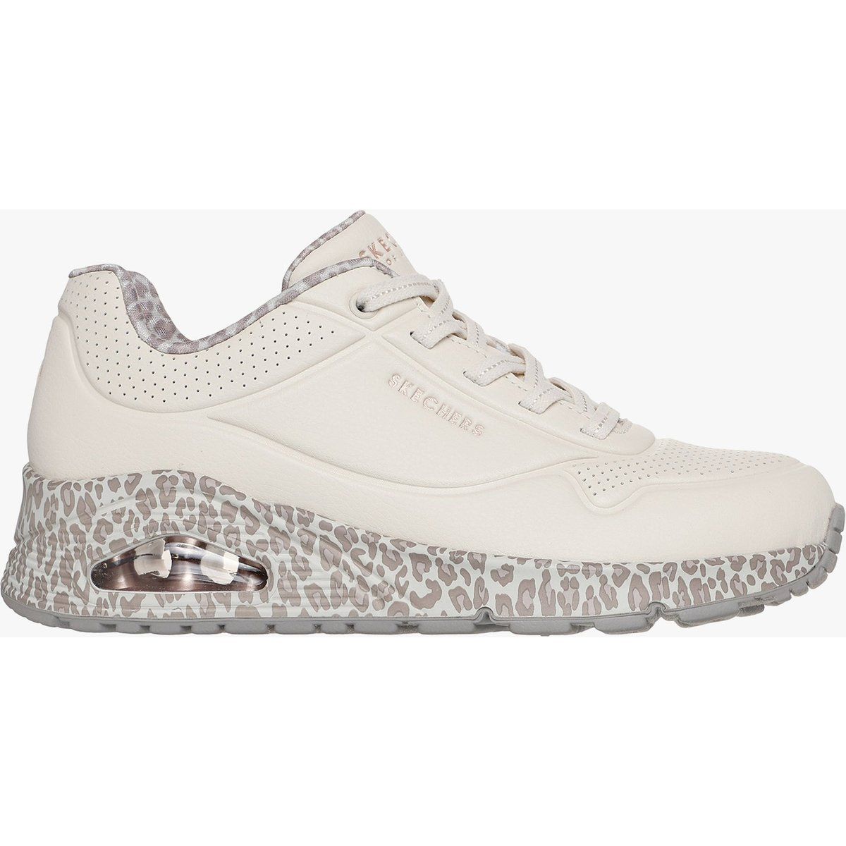 Sneaker mit Safari-Muster und Luftpolsterung