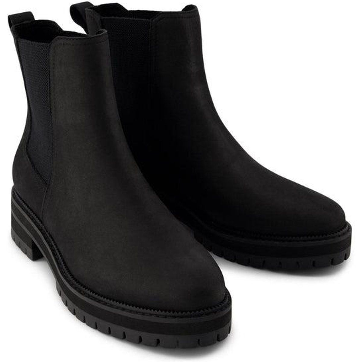 Wasserabweisende Chelsea-Boots aus Nubukleder