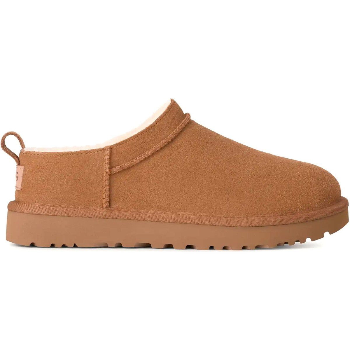 Minimalistische Wildleder-Slipper
