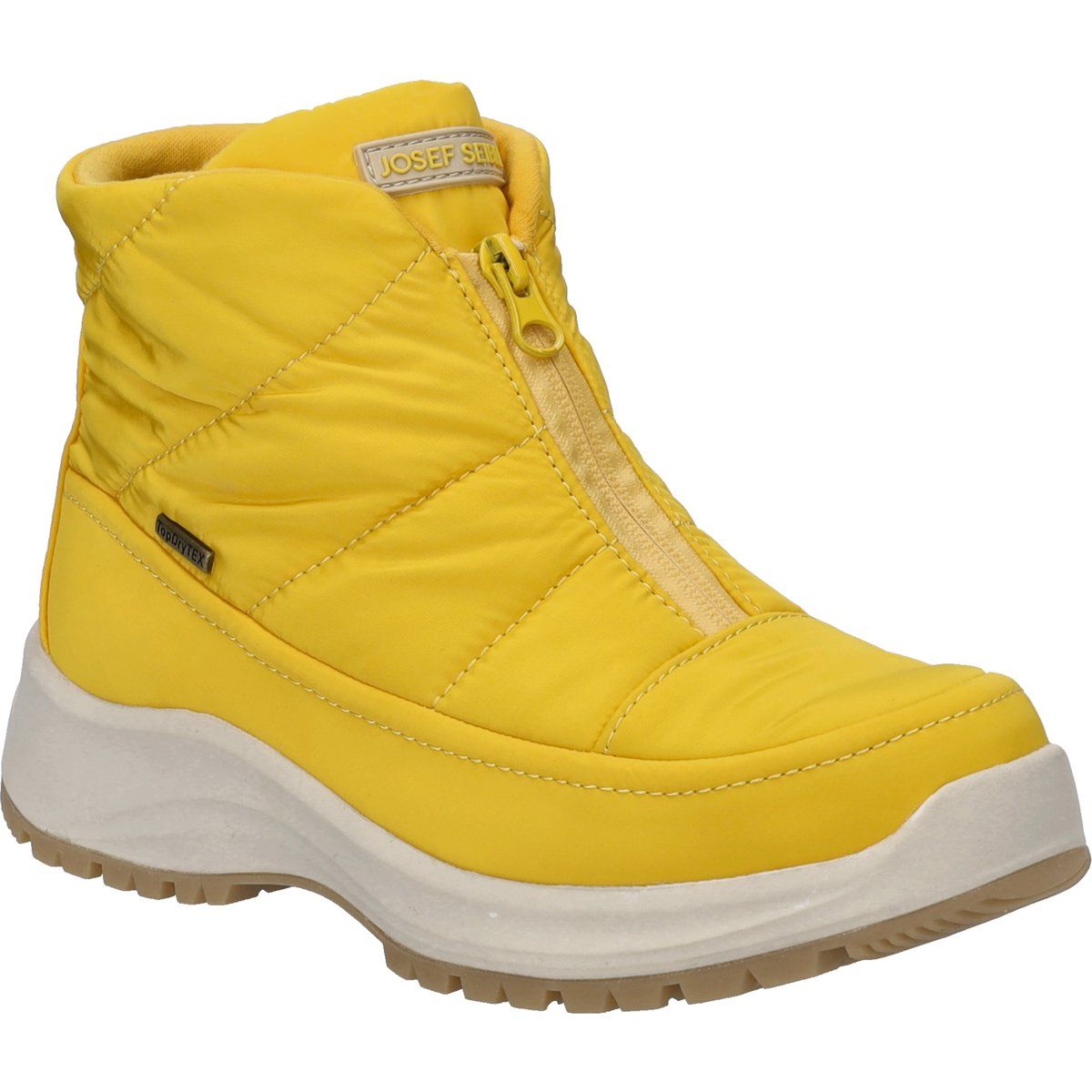 Gesteppte Padded-Stiefeletten mit Reißverschluss