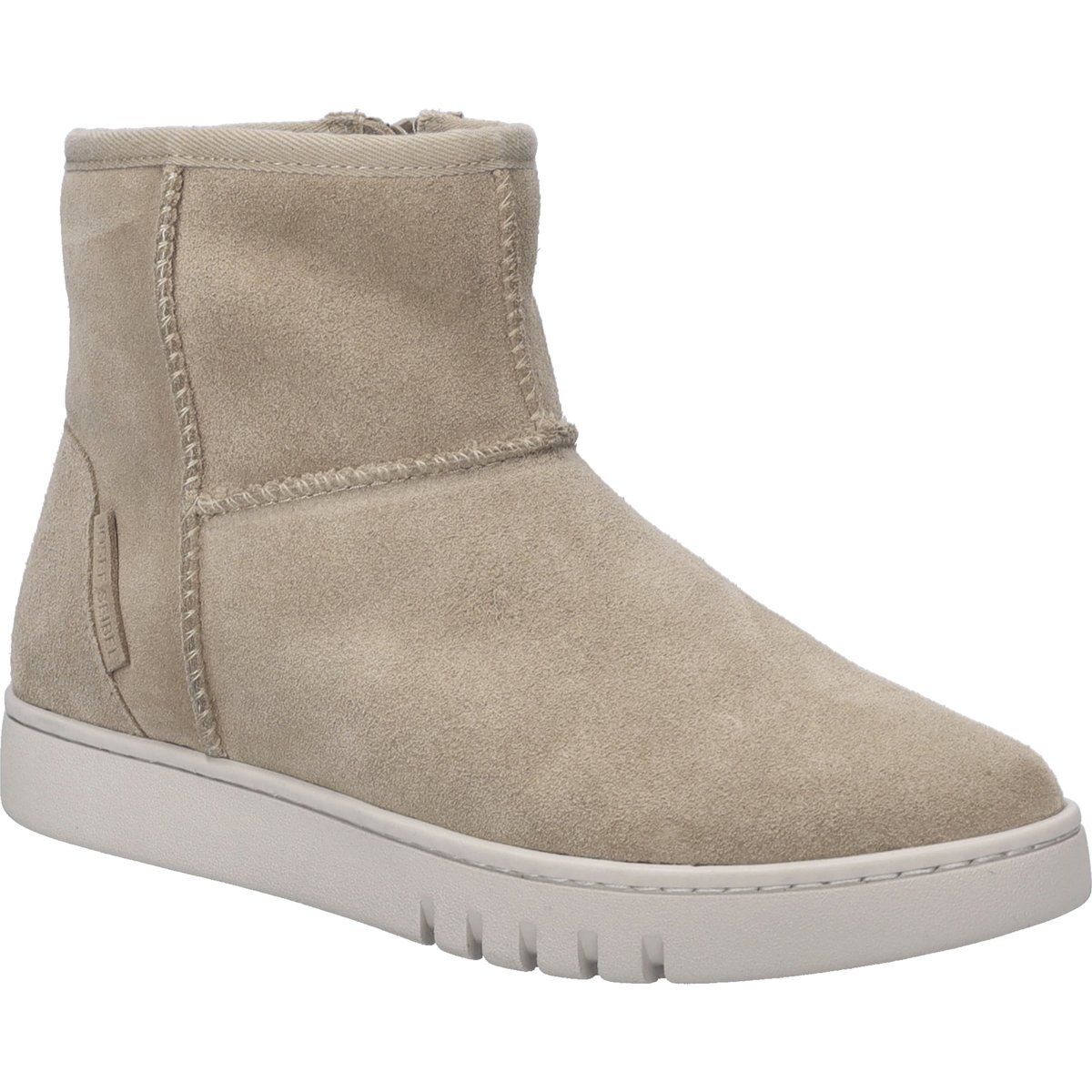 Warm gefütterte Lammfell Stiefeletten