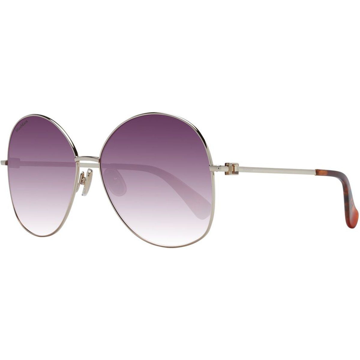 Übergroße Runde Verlaufs-Sonnenbrille