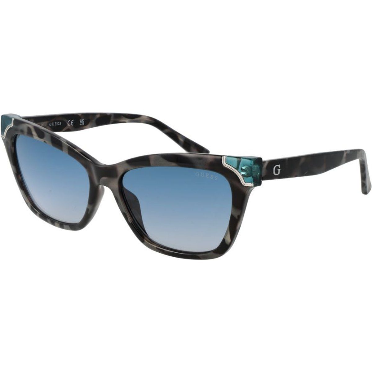 Schicke gemusterte Cateye-Sonnenbrille