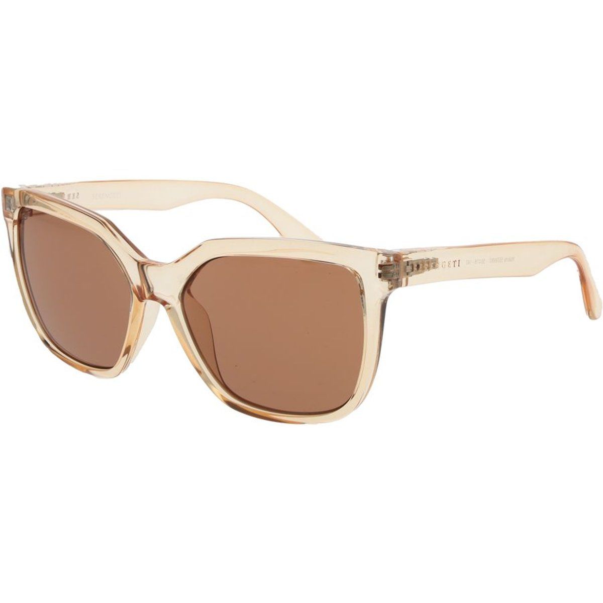 Elegante geometrische Oversize-Sonnenbrille