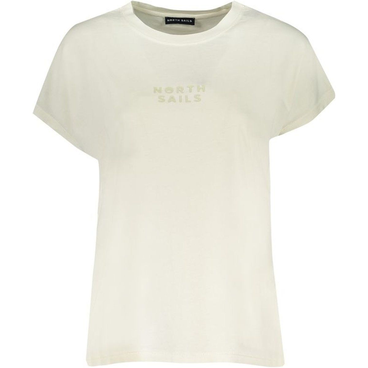 Locker Geschnittenes Baumwoll-Logo-T-Shirt