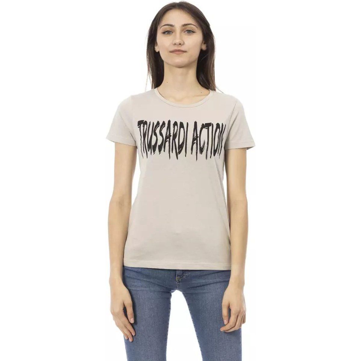 T-Shirt mit stilisiertem Logo