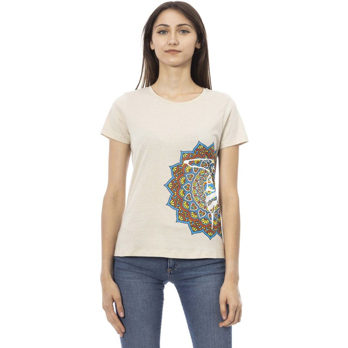 Mandala-Grafik T-Shirt im Relaxed Fit