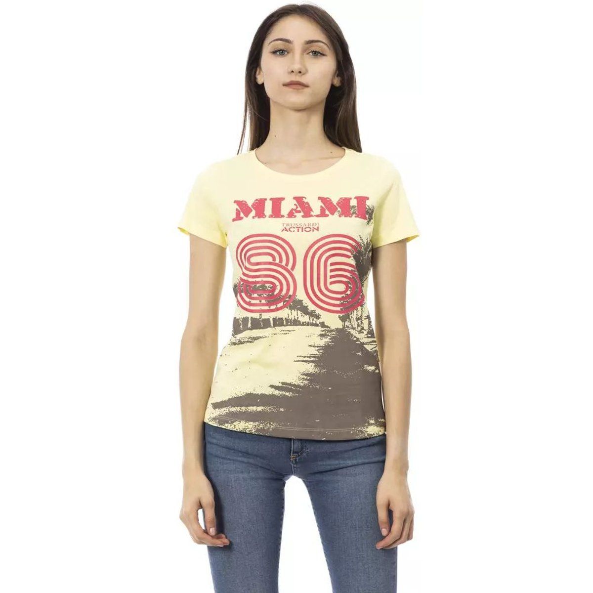 Miami 86 Grafik-Print T-Shirt