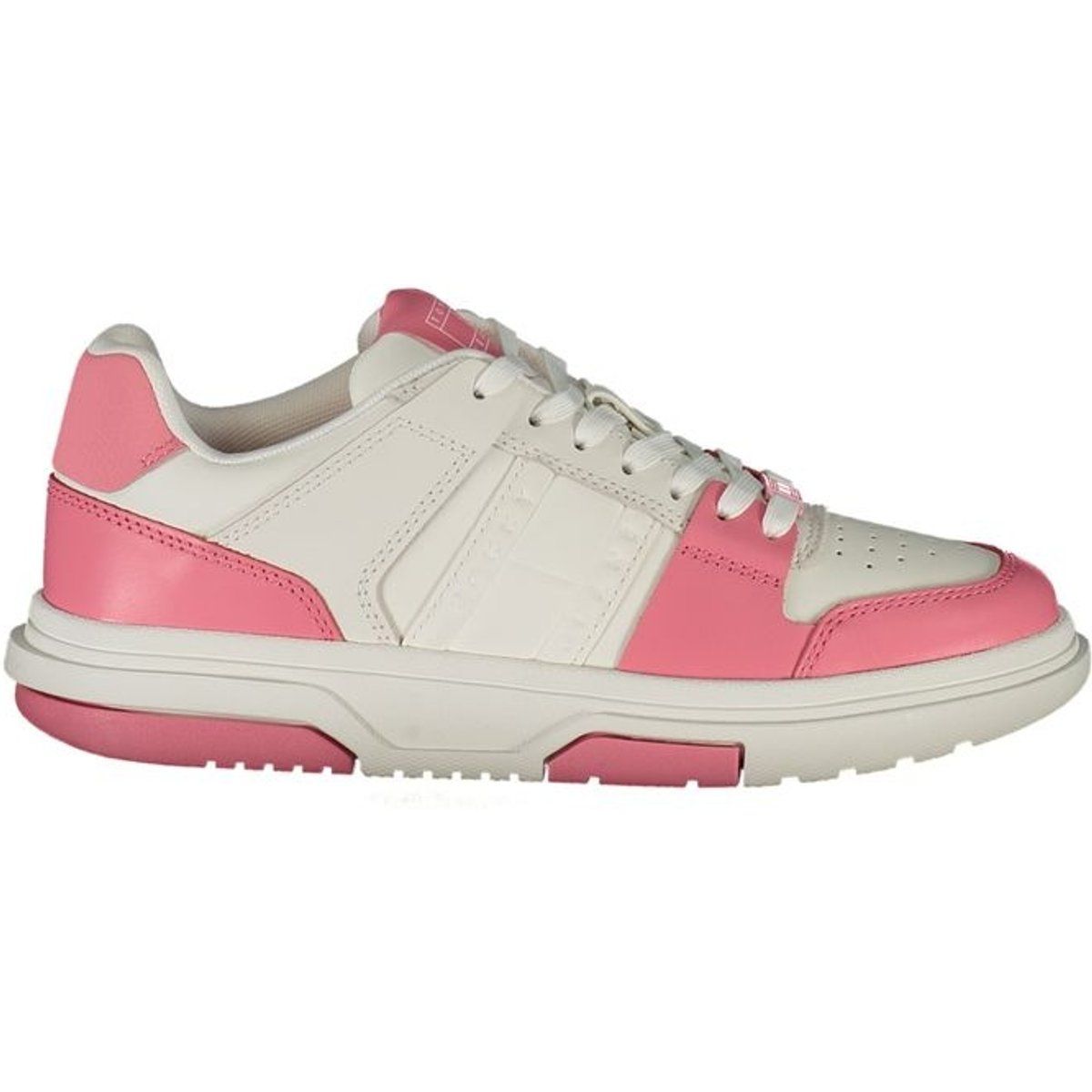 Low-Top Leder Court-Sneaker