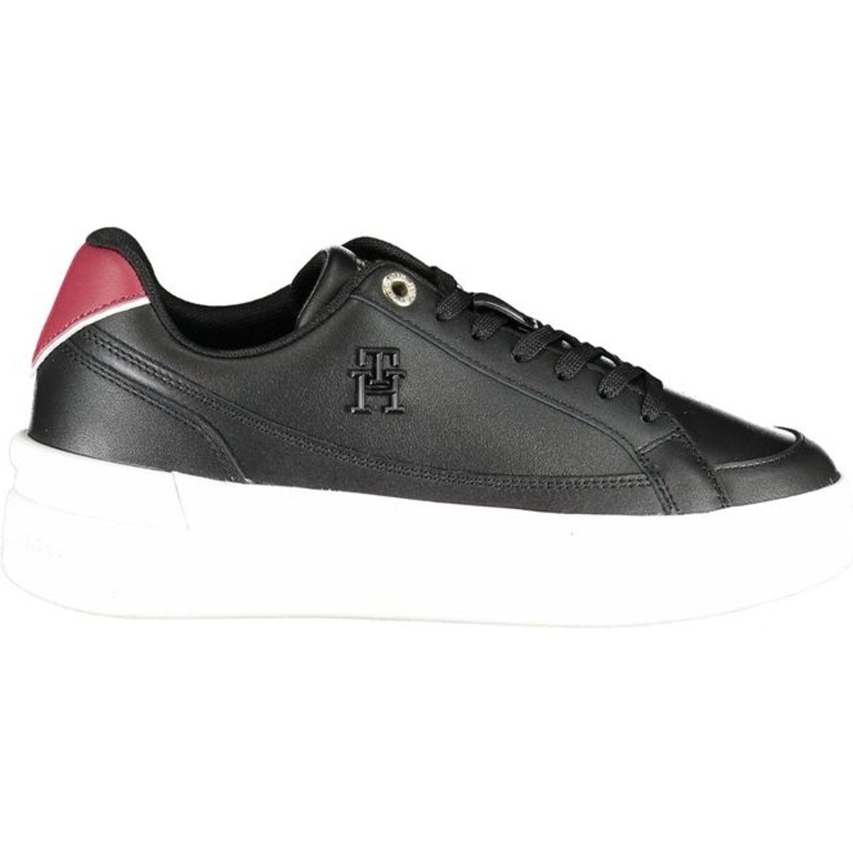 Elegante Plateau-Sneaker mit Monogramm