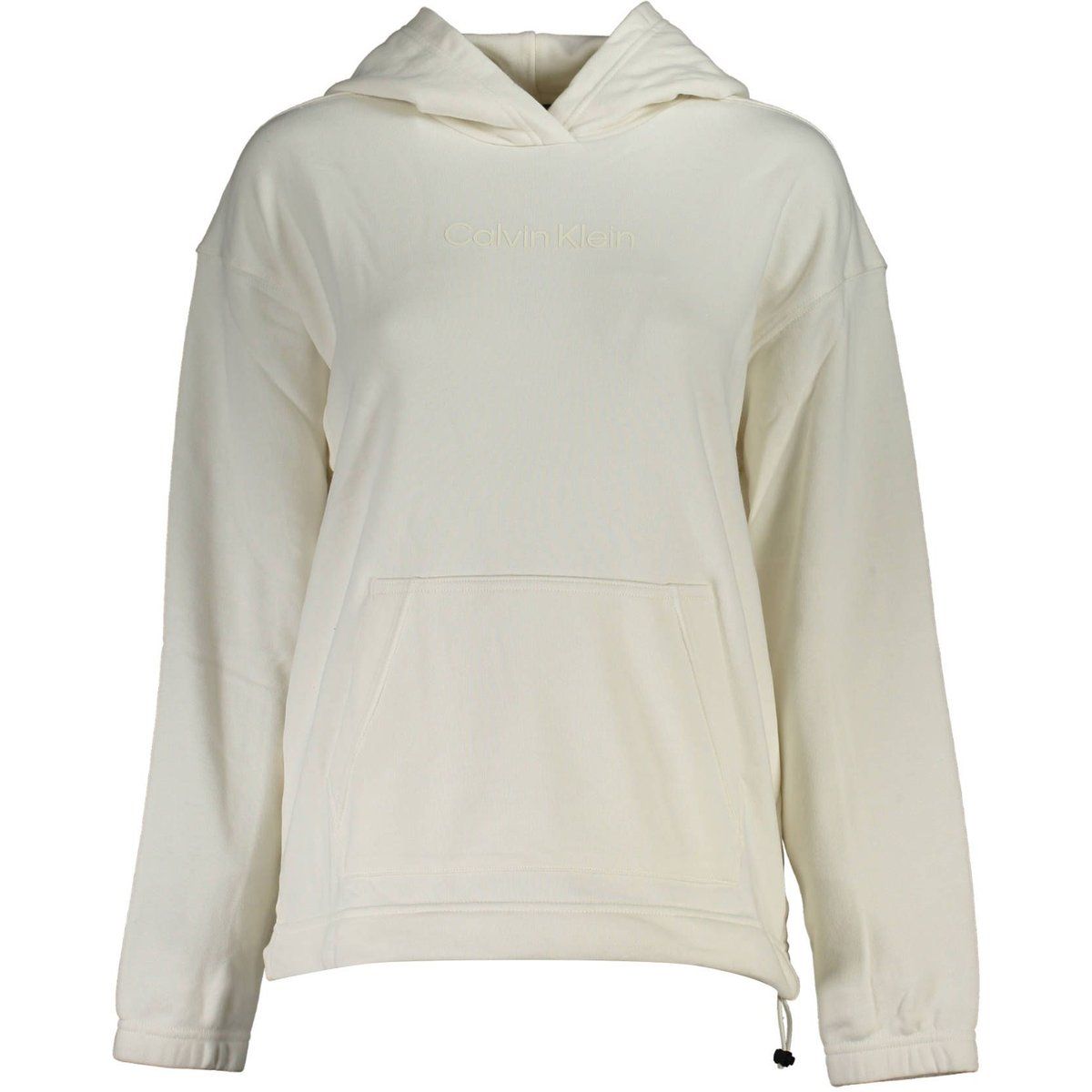 Lockerer Fleece-Hoodie mit Logo