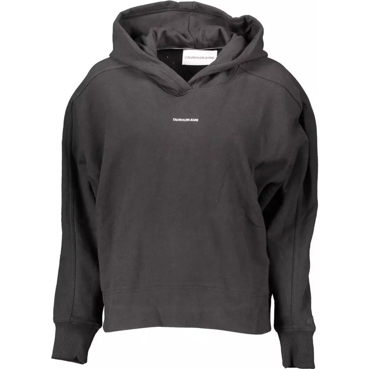 Lässiger Logo-Hoodie mit überschnittenen Schultern