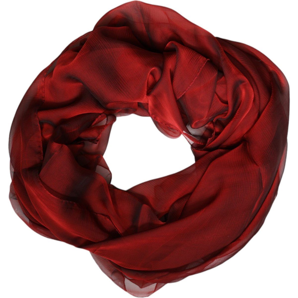 Eleganter Seidenschal mit Farbverlauf