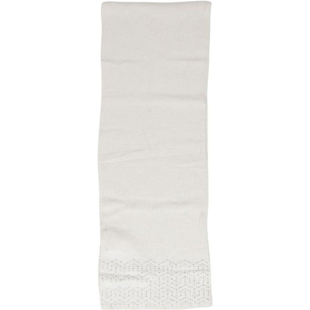 Eleganter Strickschal mit Ajourmuster
